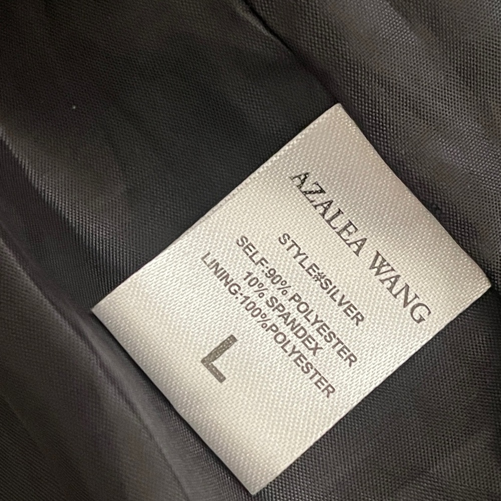 Azalea Wang Juniper Black Crystallized Moto Jacket - Picture 5 of 10